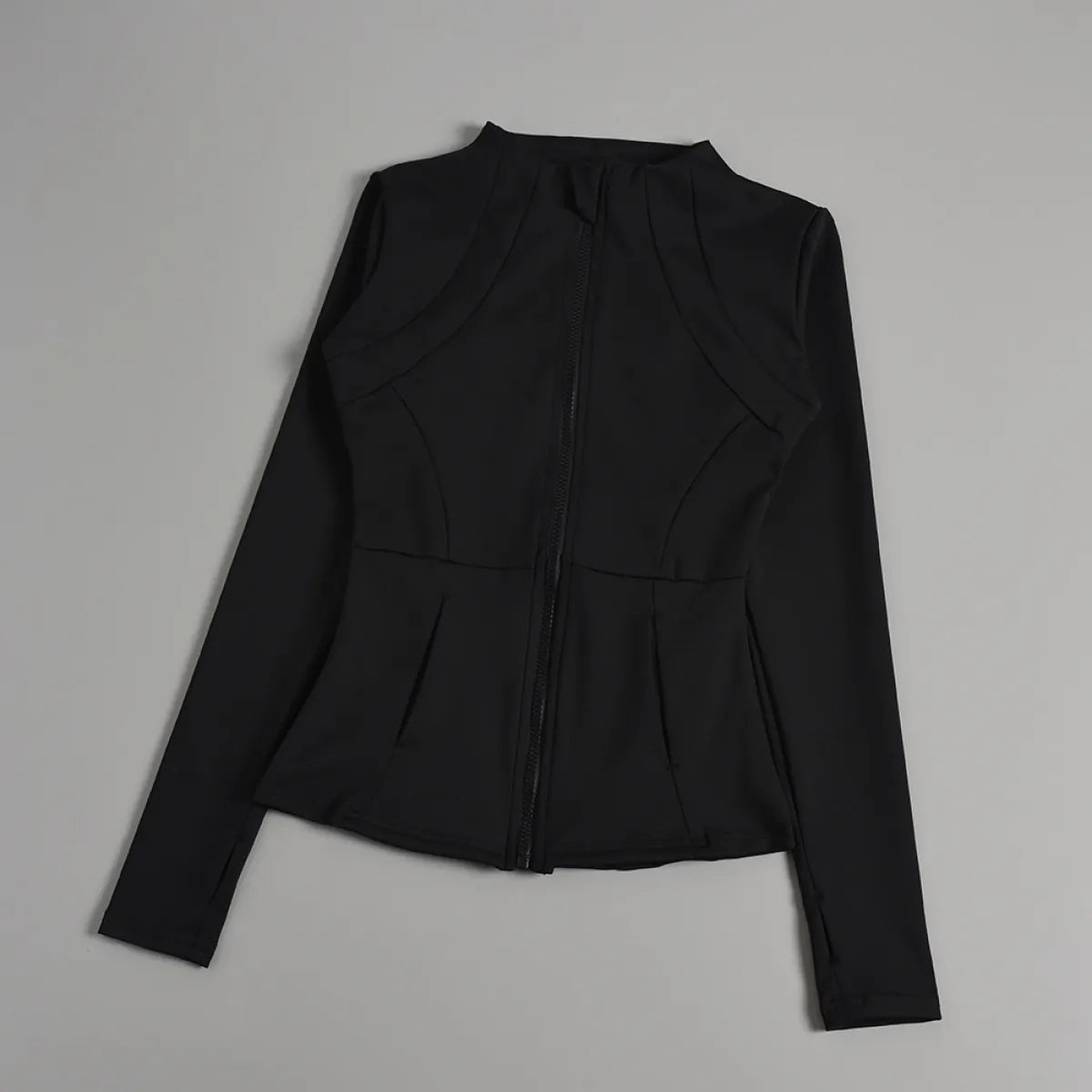 Long Sleeve Slim-Fit Fitness Jacket
