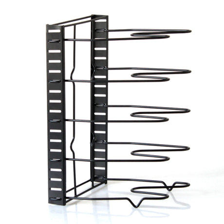 Multi-Layer Kitchen Floor Storage Rack for Pots and Boards