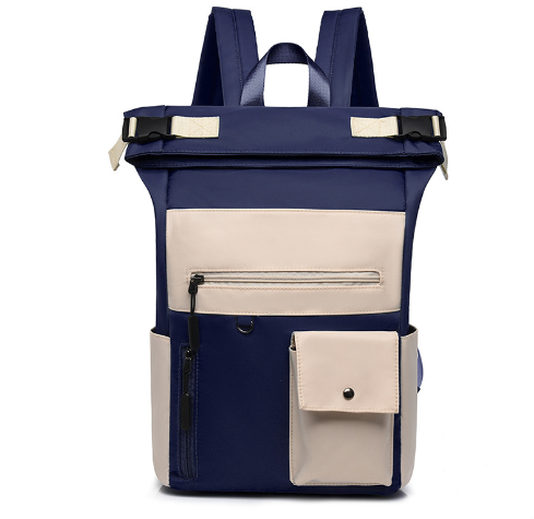 2018 Men's Chic Backpack - Large Capacity for Students