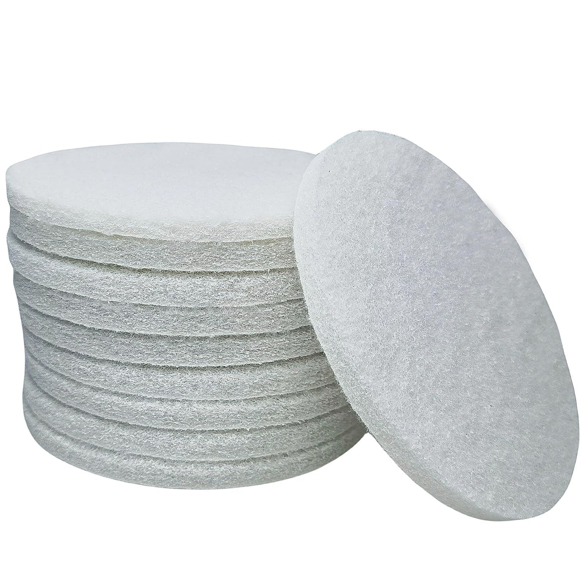 Tonmp 10 Pack 5 Inch 2000 Grits Multipurpose Scrubber Scouring Pads Flocking Scuff Pads -Hoop and Loop Scuff Pads Conditioning Discs Polishing Pad for Furniture Automotive Cleaning Rust Removal