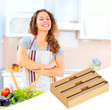 Aluminum Foil and Cling Film Cutter with Storage Box