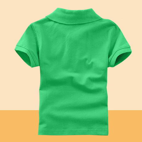 Custom Short Sleeve Polo T-Shirt for Kids Events