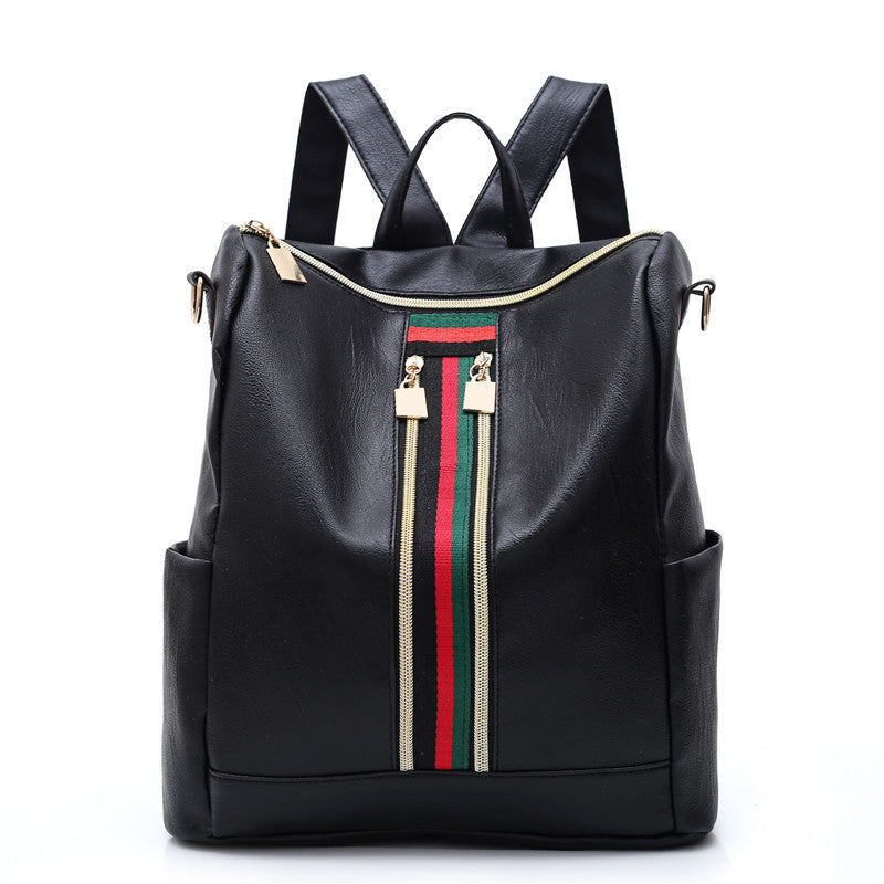 2020 New Korean Style Double Zipper Women's Backpack