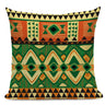 Bohemian Car Seat Cushion and Linen Pillow Cover