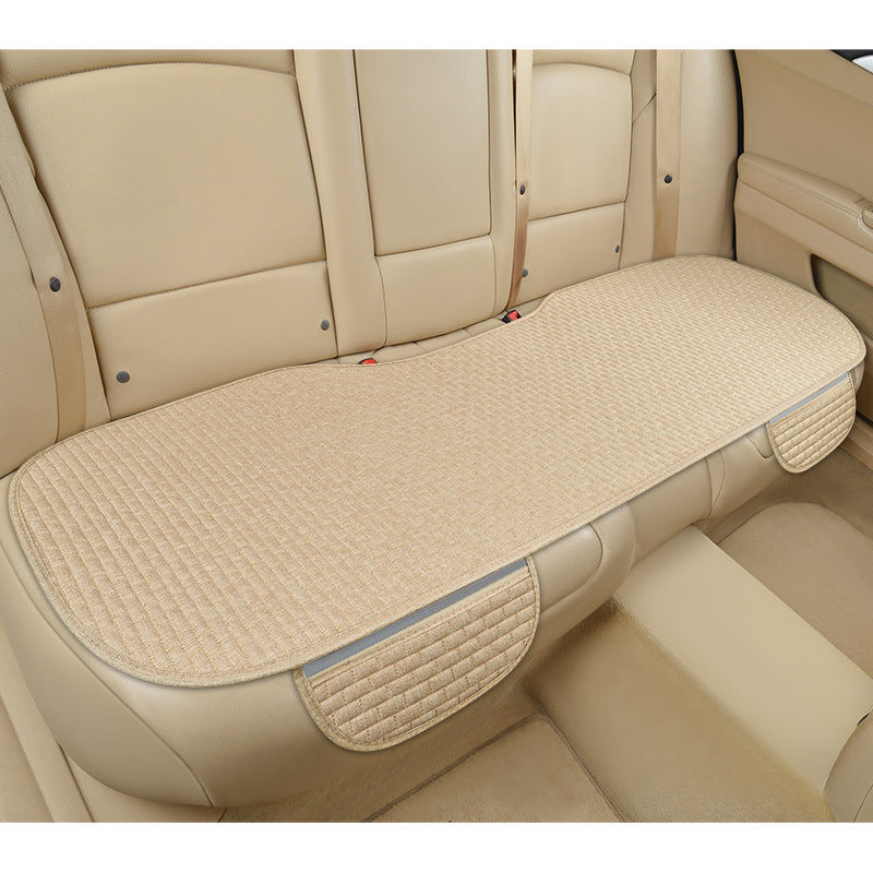 Summer Linen Comfortable Car Seat Cushion Set (3 pcs)
