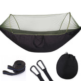 Outdoor Camping Parachute Fabric Mosquito Net Hammock