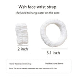 Women's Absorbent Wristbands for Spa and Makeup Use
