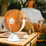 Portable USB Camping Fan - 6-Inch Desk & Hanging Use