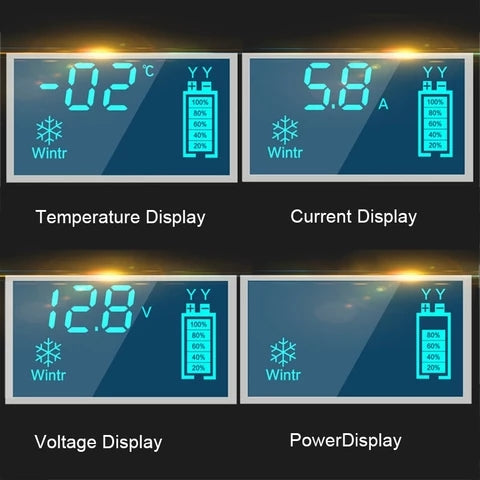 12V Smart Automatic Car Battery Charger