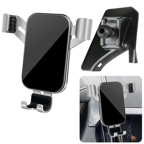 LUNQIN Car Phone Holder for Cadillac ATS 2013 2014 2015 2016 2017 2018 2019 Auto Interior Accessories Best Cell Phones Mount Cellphone Mobile Cradle Charging Navigation Bracket Air Vent Screen Stand