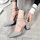 2020 Spring/Summer Korean Women's High Heel Sandals