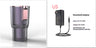 2 In1 Car Heating Cooling Cup 12V Smart Car Cup Holder Digital Temperature Display Drink Cup Warmer Cooler Mini Car Refrigerator