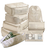 8-Piece Travel Packing Cube Set with Luggage Dividers