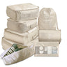 8-Piece Travel Packing Cube Set with Luggage Dividers