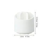 Rotating Makeup Brush Holder - Portable Storage Box