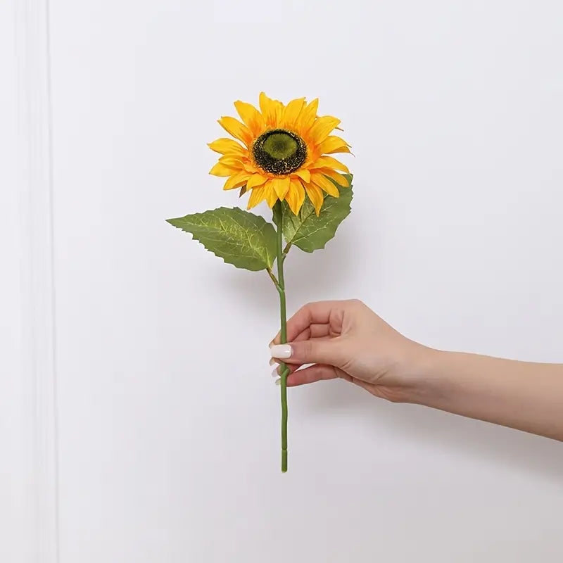 Artificial Sunflower Long Stem for Home and Party Decor