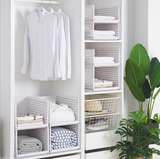 Multifunctional Clothes Storage Box with Drawer Design