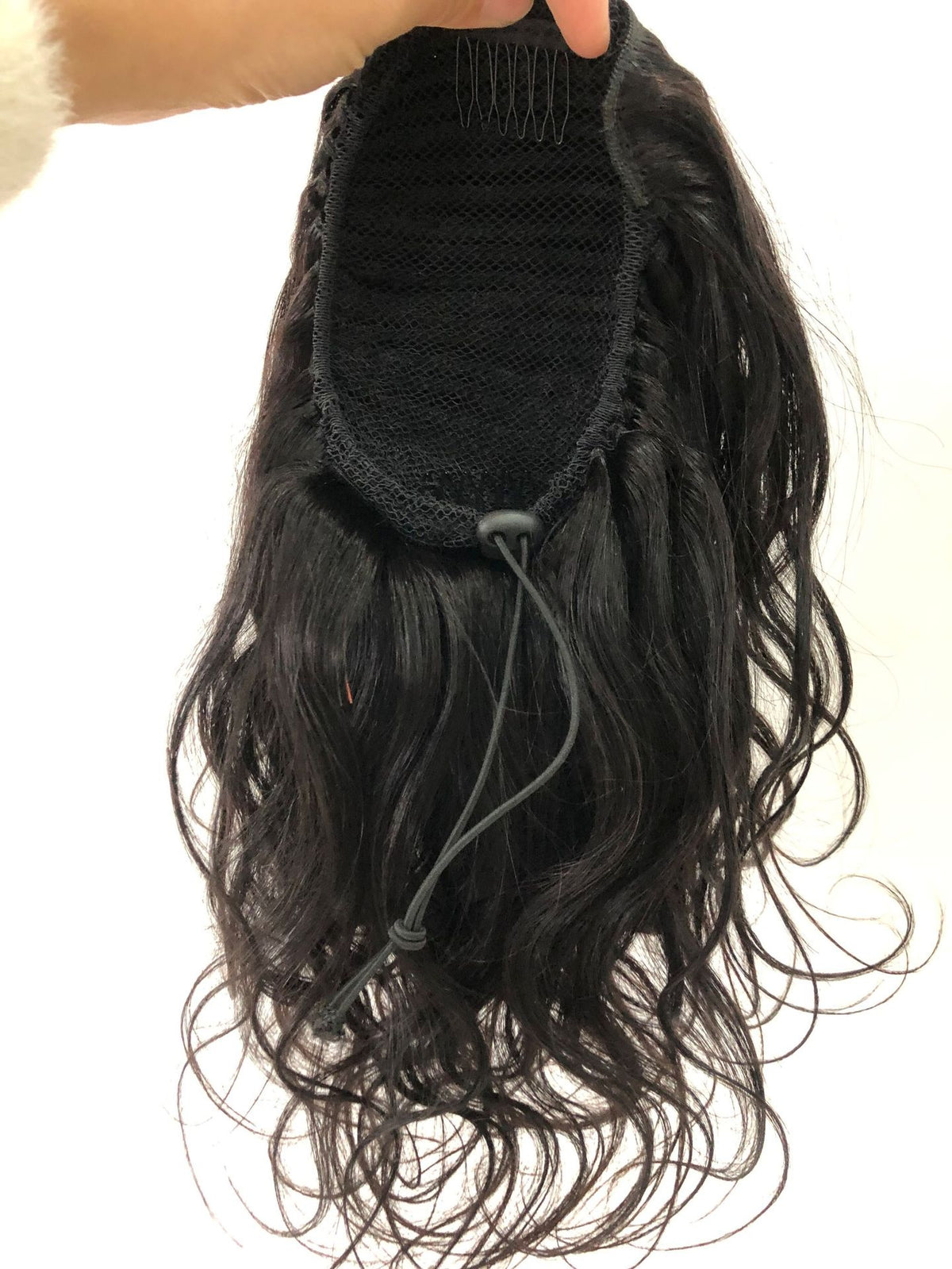 Wholesale Gradient Color Real Hair Ponytail Wigs