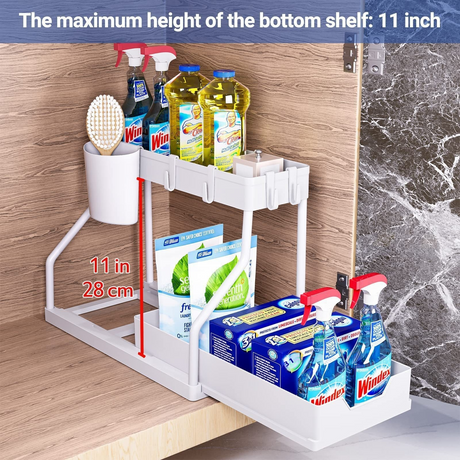 Pull-out Table Storage Rack