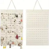 Felt Hanging Jewelry Organizer - Foldable Storage Bag
