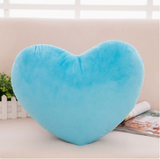 Plush Heart-Shaped Pillow Cushion