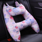 Children's Car Headrest Pillow for Comfortable Sleeping