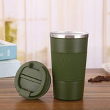 Vacuum Insulated Travel Mug with Lid - Stainless Steel