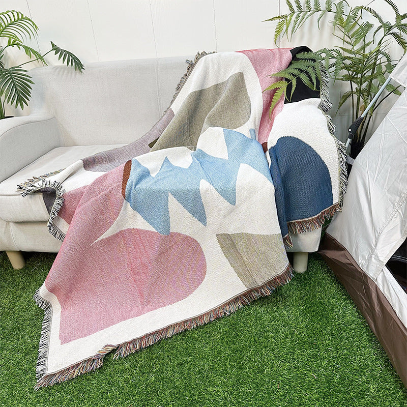 Bohemian Outdoor Camping Blanket and Picnic Mat