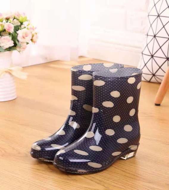 Waterproof Non-Slip Rain Boots for Women and Girls