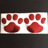 3D PVC Footprint Car Decal and Scratch Sticker