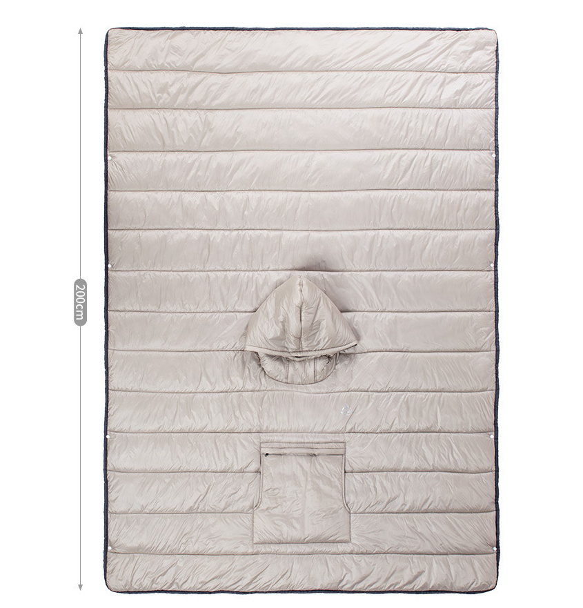 Sleeping Bag Cloak Portable Camping Quilt