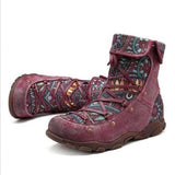 Plus Size Women's Winter Flat Short Boots