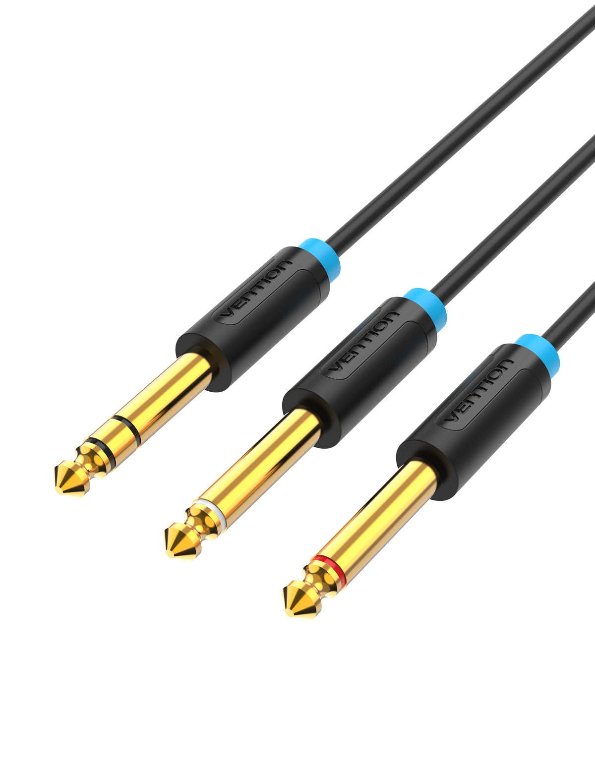 Vention AUDIO 6.3mm M to 2x6.3mm M TRS Cable 3.0m BATBI