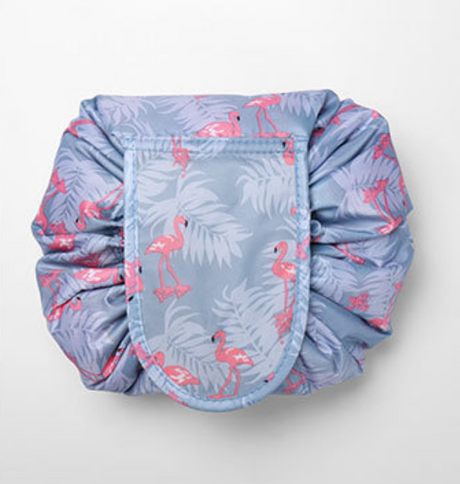 Drawstring Makeup Bag and Toiletry Organizer