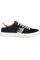 Napapijri Black Polyester Men Sneaker