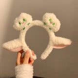 Cute Purple Plush Monster Headband Hair Accessory