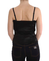 Exte Elegant Black Evening Cami Top