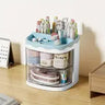 Cute Multi-color Transparent Pen Holder for Desk