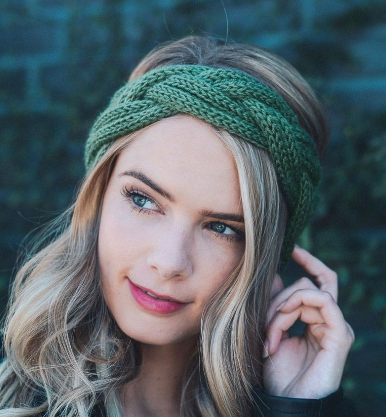 Knitted Ear Warmer Headband - Handmade Fashion Accessory