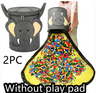 Felt Storage Bag Toy Play Mat 2 In 1 Pull Rope