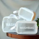 Portable Transparent Travel Organizer Bag for Women