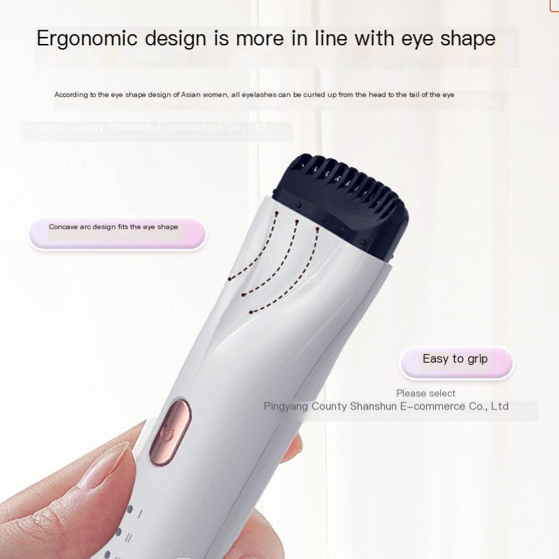 Portable Electric Heated Eyelash Curler with 3 Settings