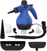 Comforday Handheld Pressurized Steam Cleaner- Multi- Purpose Steamer with 9-Piece Accessories Steam Cleaning Machine for Stain Removal Curtains Car Seats Floor Window