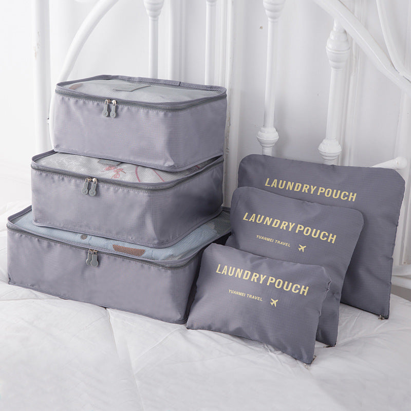 Korean Multi-Function Travel Storage Bag 6-Piece Set