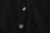 Dolce & Gabbana Elegant Taormina Black Cotton Blazer