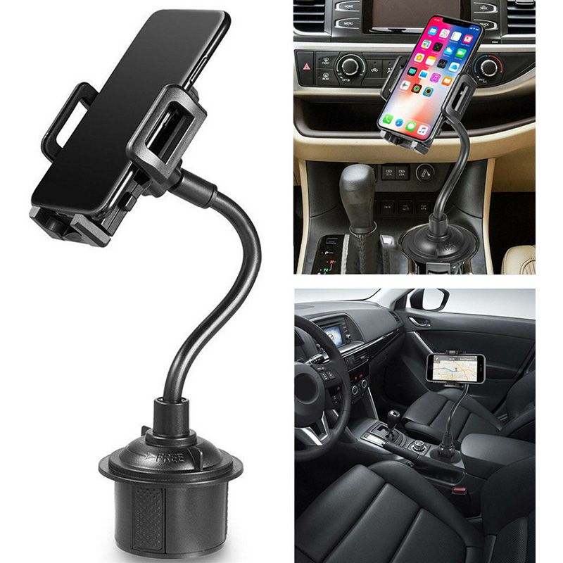 Universal Car Mount Adjustable Gooseneck Holder for Phones