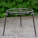 HAORIZISHOP Campfire TripodCamping Pans Open Fire Tripod Campfire Camping Backyards Patios Pot Stand Camping Tripod for Cooking
