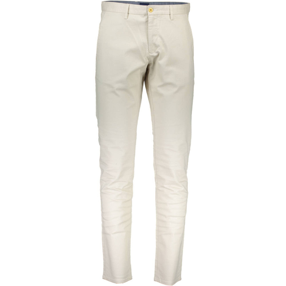 Gant Chino Trousers Beige - Men's