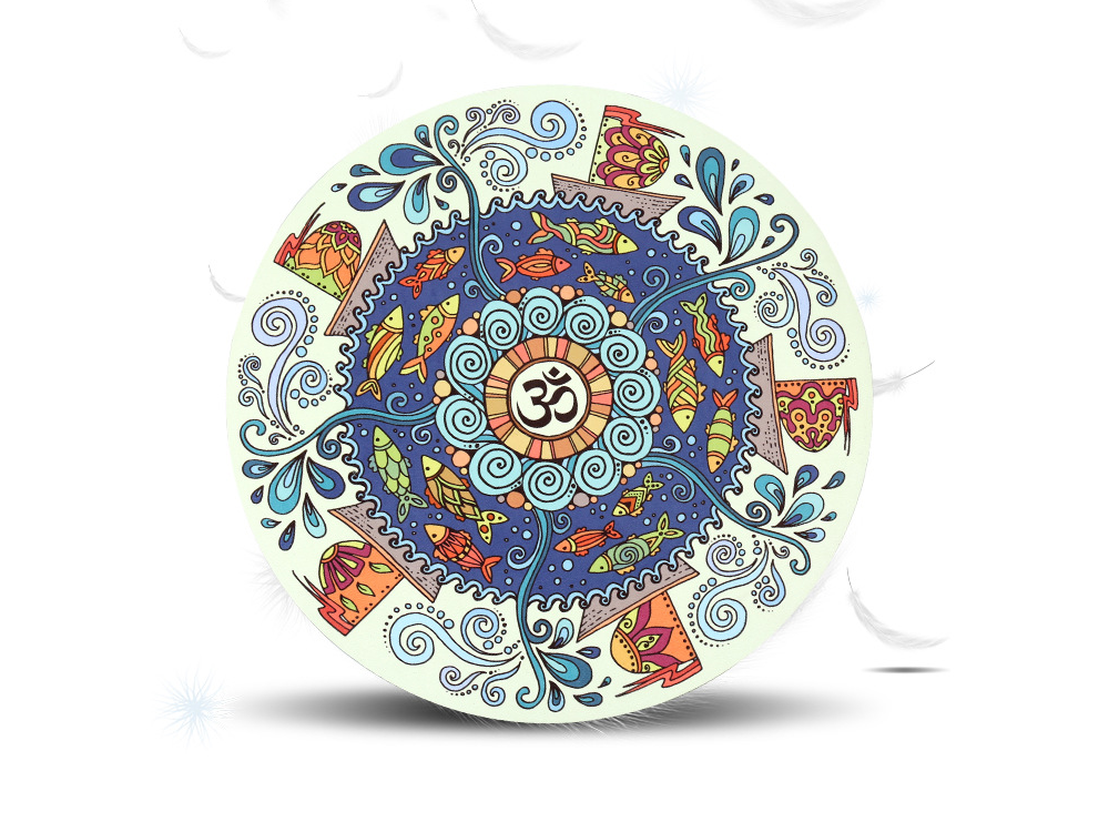 "Carpet, Yoga Mat, Printed Meditation Mat"