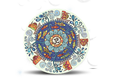 "Carpet, Yoga Mat, Printed Meditation Mat"
